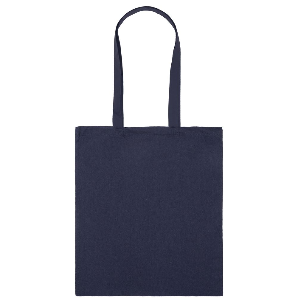 Холщовая сумка BASIC 105, темно-синяя