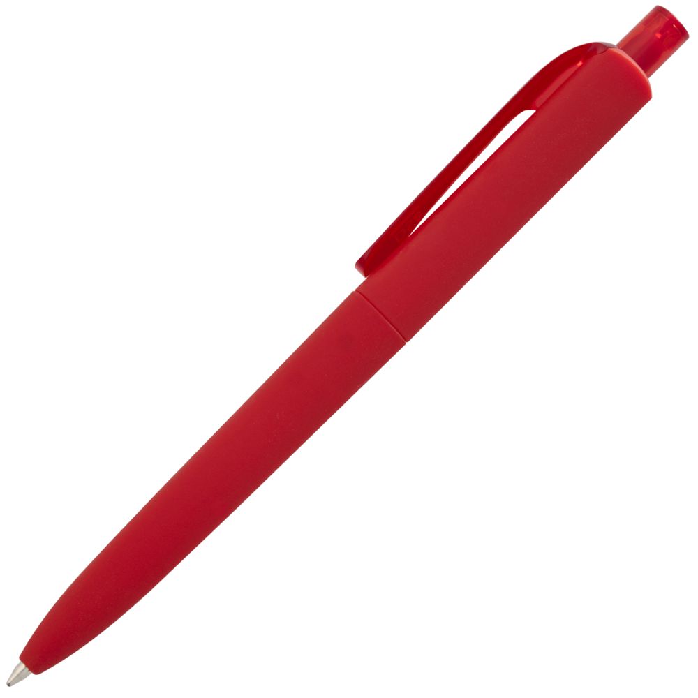 Ручка шариковая PRODIR DS8 PRR-Т SOFT TOUCH, красная