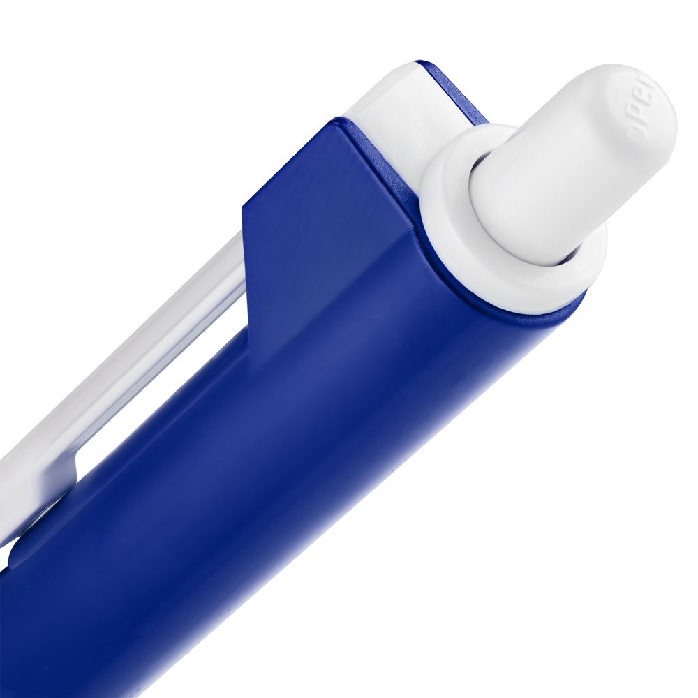 Ручка шариковая HINT SPECIAL, белая с синим