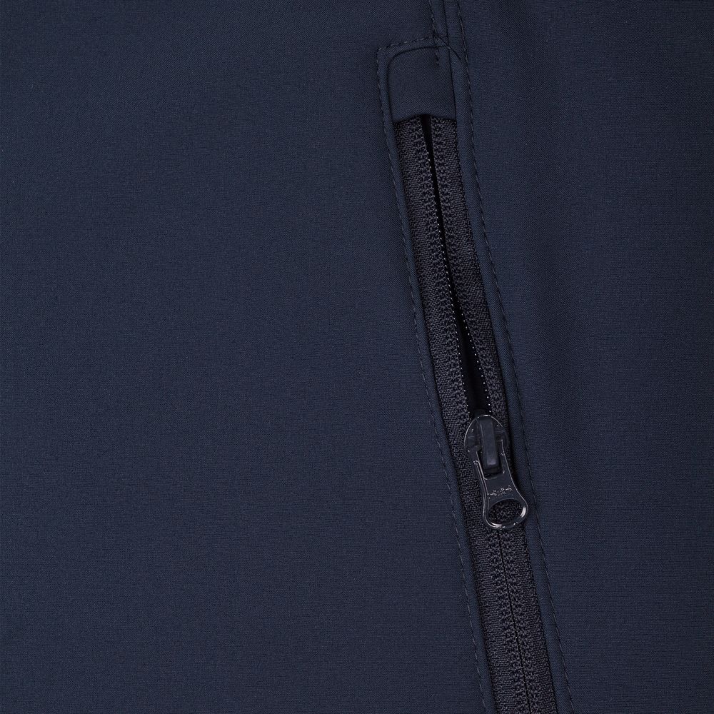 Куртка мужская HOODED SOFTSHELL темно-синяя, размер S