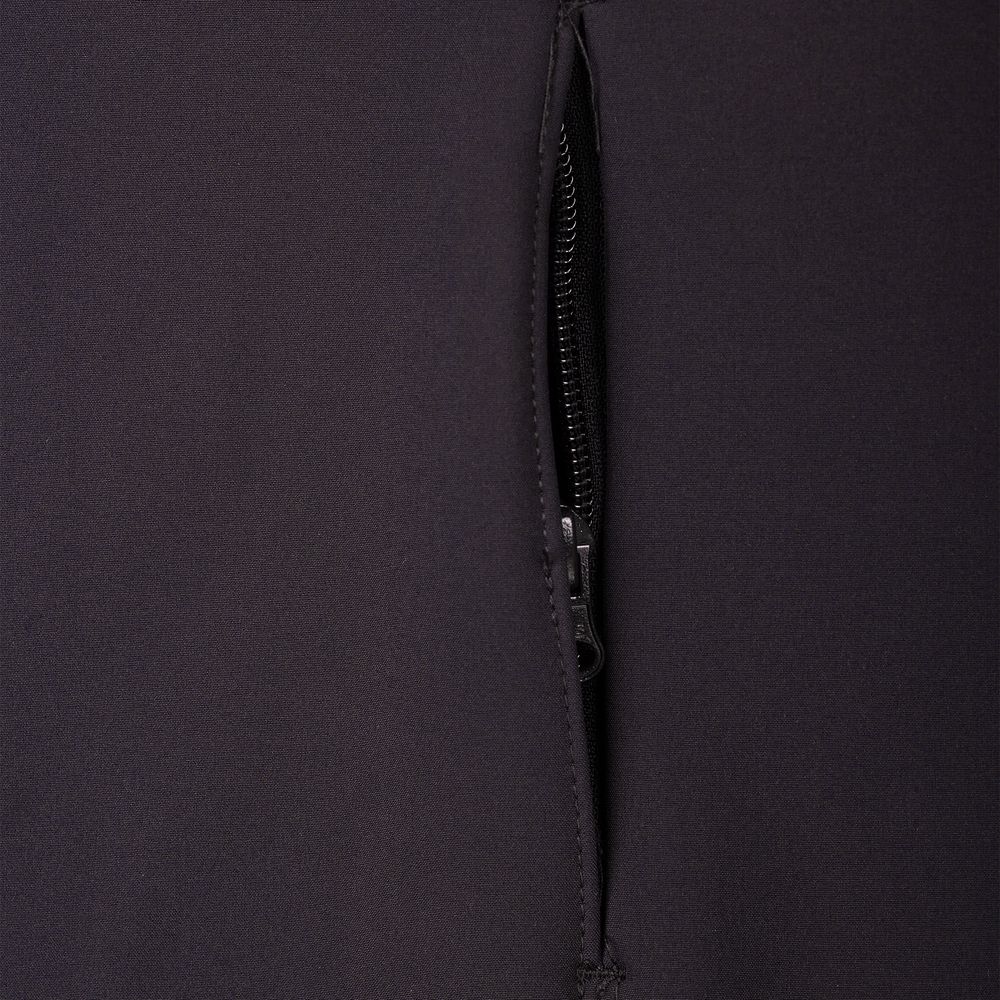 Куртка женская HOODED SOFTSHELL черная, размер S