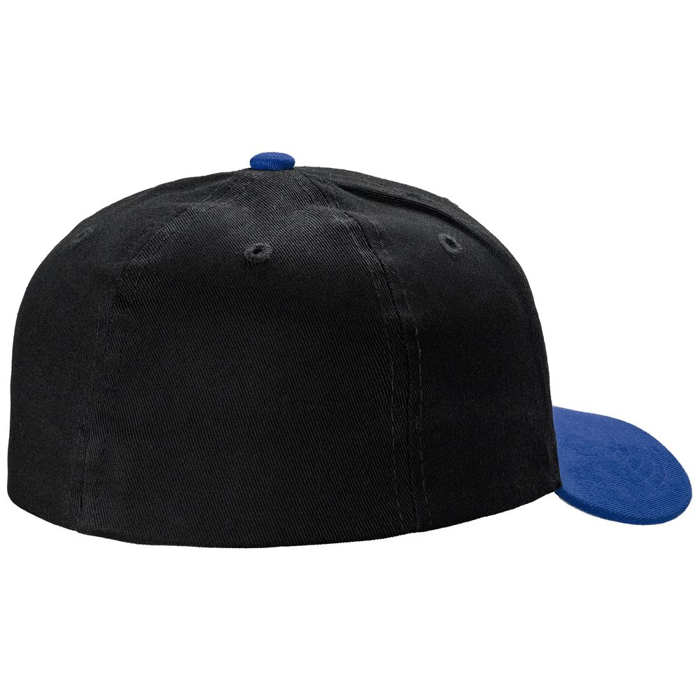 Бейсболка BEN LOYAL, черная с синим