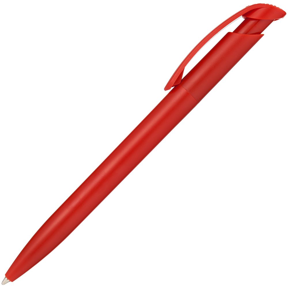 Ручка шариковая CLEAR SOLID, красная