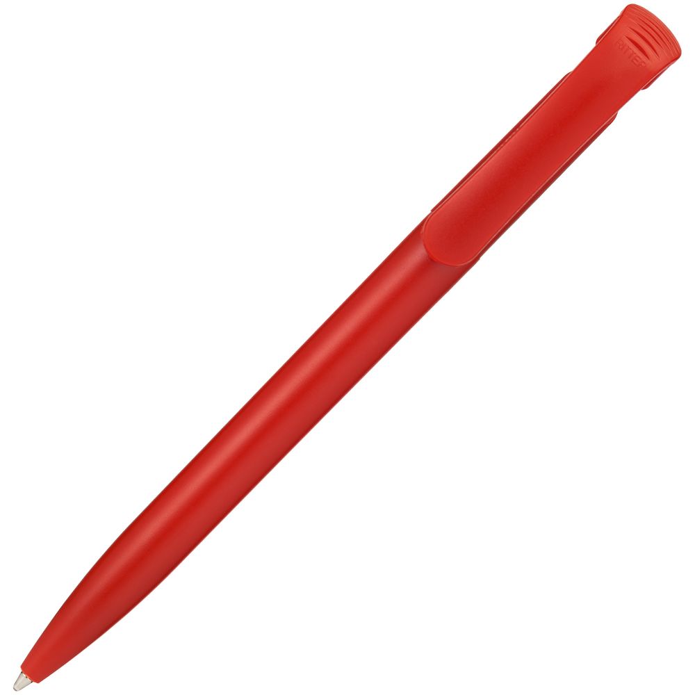 Ручка шариковая CLEAR SOLID, красная