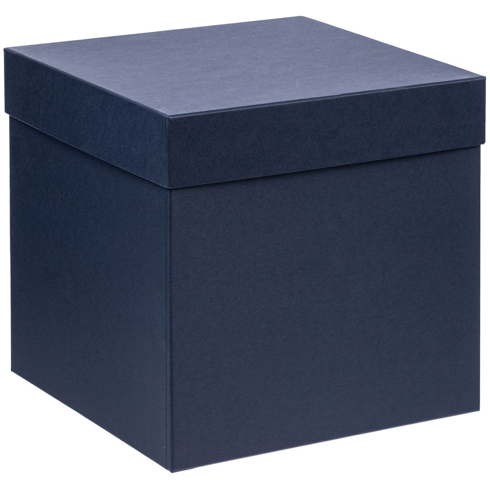 Коробка CUBE, L, синяя