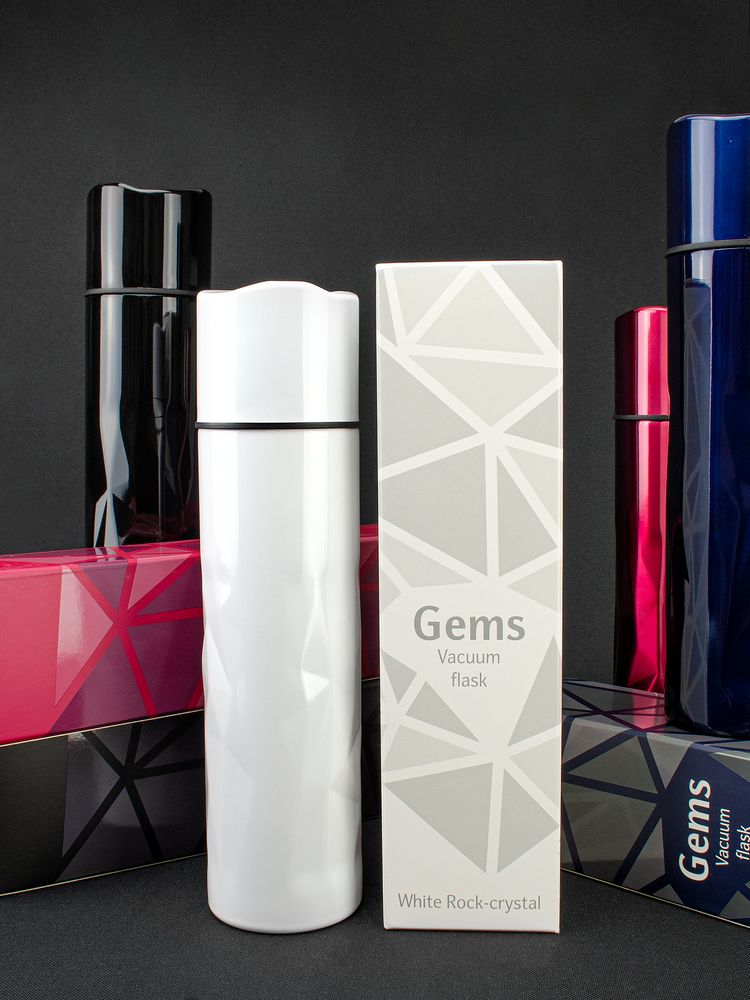 ТЕРМОС GEMS BLACK MORION, ЧЕРНЫЙ МОРИОН Термос GEMS BLACK MORION, черный морион