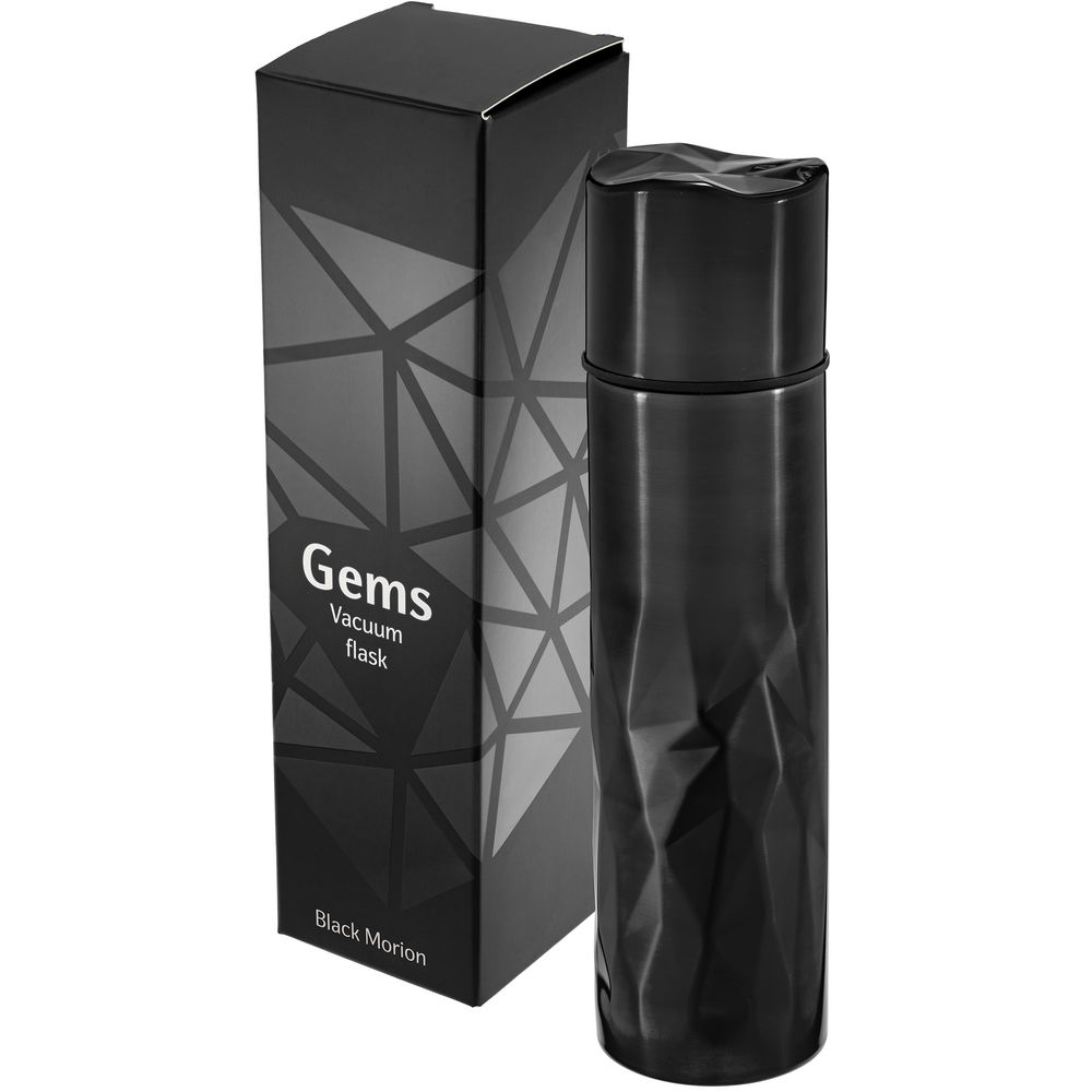 ТЕРМОС GEMS BLACK MORION, ЧЕРНЫЙ МОРИОН Термос GEMS BLACK MORION, черный морион