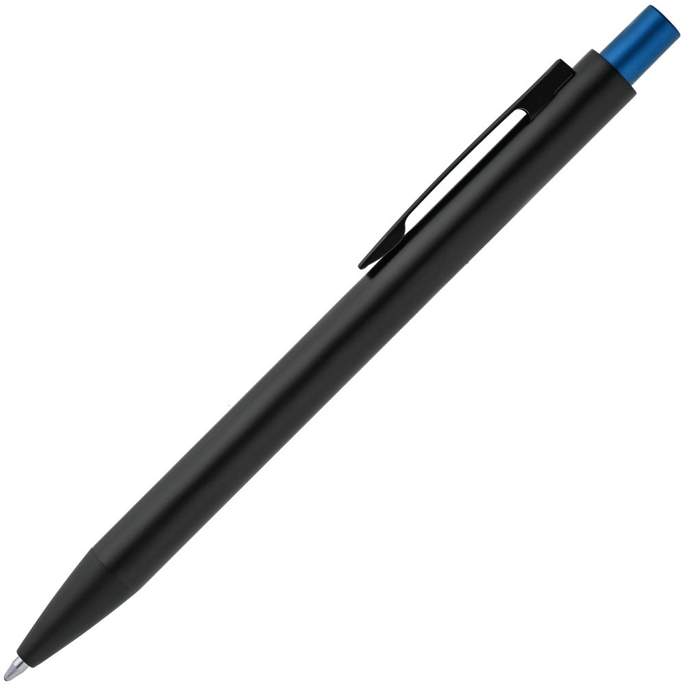 НАБОР COLOR BLOCK: КРУЖКА И РУЧКА, СИНИЙ С ЧЕРНЫЙ Набор COLOR BLOCK: кружка и ручка, синий с черный