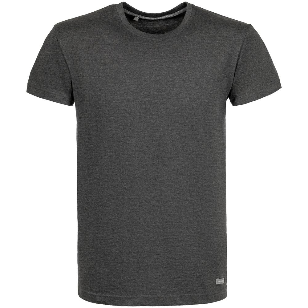 ФУТБОЛКА FIRM WEAR ЧЕРНЫЙ МЕЛАНЖ, РАЗМЕР S Футболка FIRM WEAR черный меланж, размер S