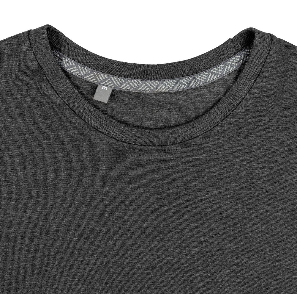 ФУТБОЛКА FIRM WEAR ЧЕРНЫЙ МЕЛАНЖ, РАЗМЕР S Футболка FIRM WEAR черный меланж, размер S