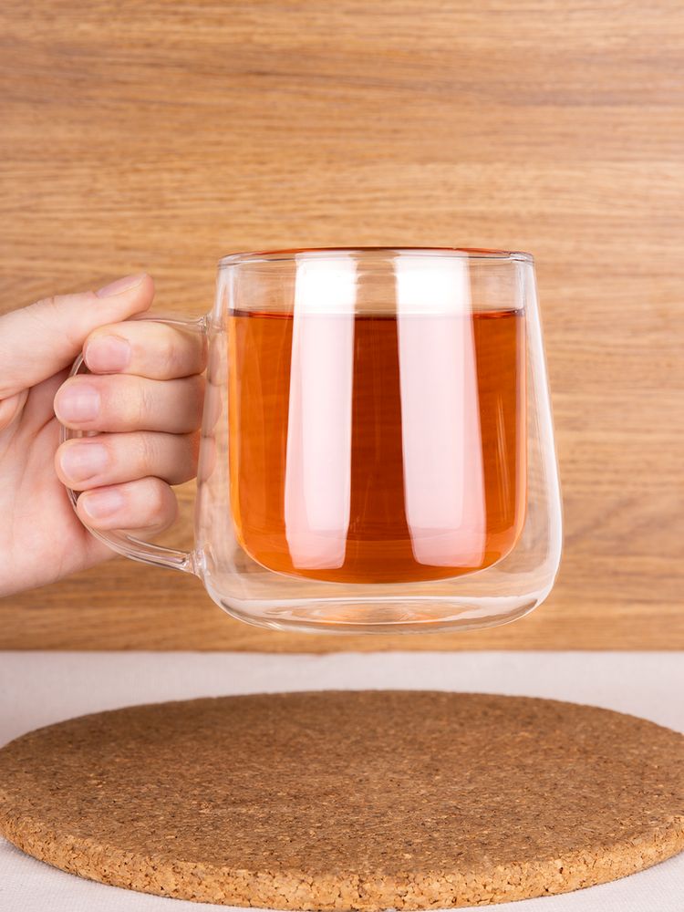 ЧАШКА С ДВОЙНЫМИ СТЕНКАМИ GLASS FIRST Чашка с двойными стенками GLASS FIRST