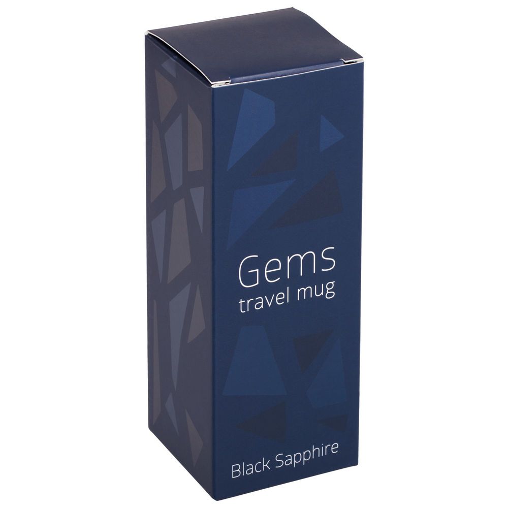 ТЕРМОСТАКАН GEMS BLACK SAPPHIRE, ЧЕРНЫЙ САПФИР (СИНИЙ) Термостакан GEMS BLACK SAPPHIRE, черный сапфир (синий)