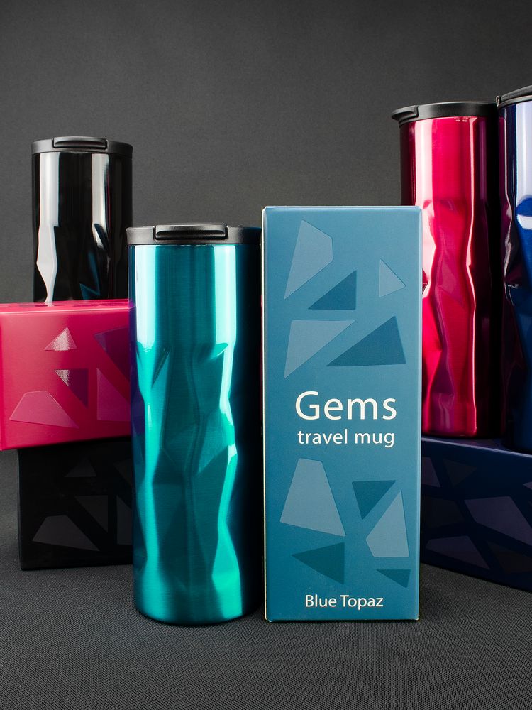 ТЕРМОСТАКАН GEMS BLACK SAPPHIRE, ЧЕРНЫЙ САПФИР (СИНИЙ) Термостакан GEMS BLACK SAPPHIRE, черный сапфир (синий)