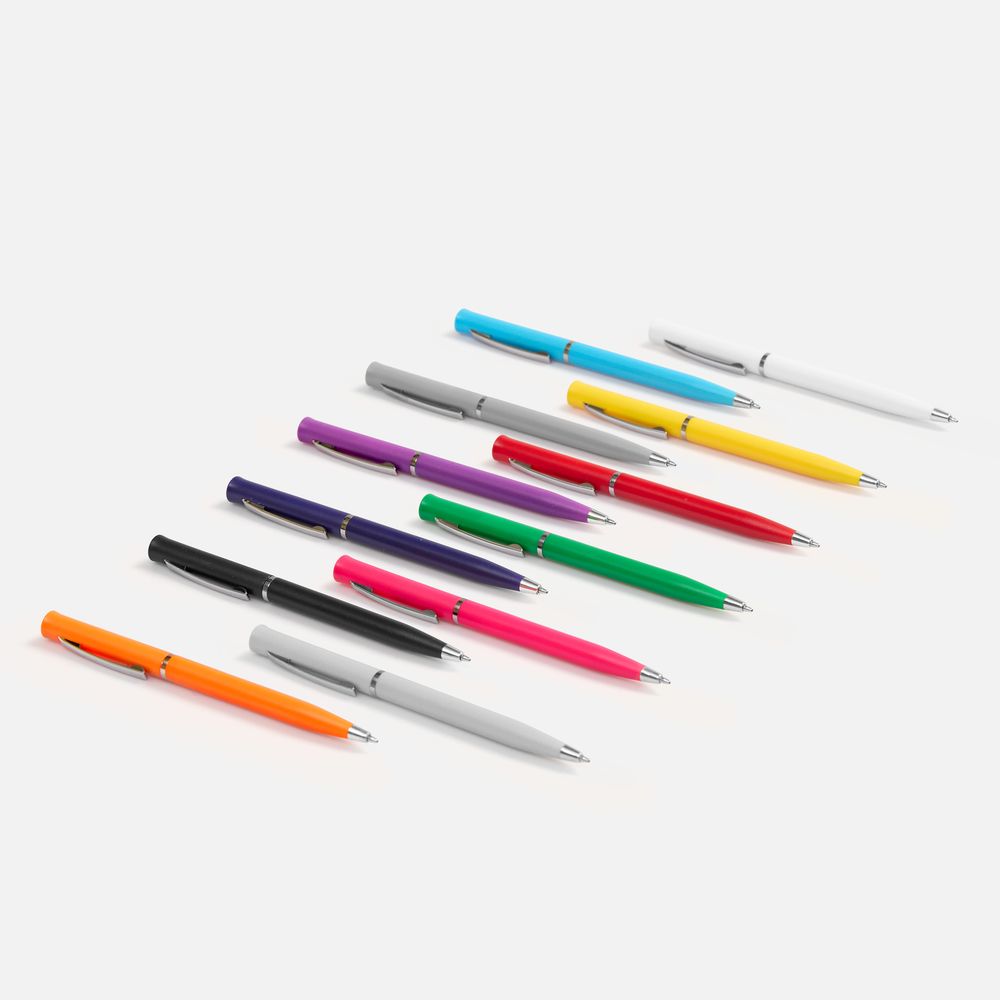 РУЧКА ШАРИКОВАЯ EURO CHROME, КРАСНАЯ Ручка шариковая EURO CHROME, красная