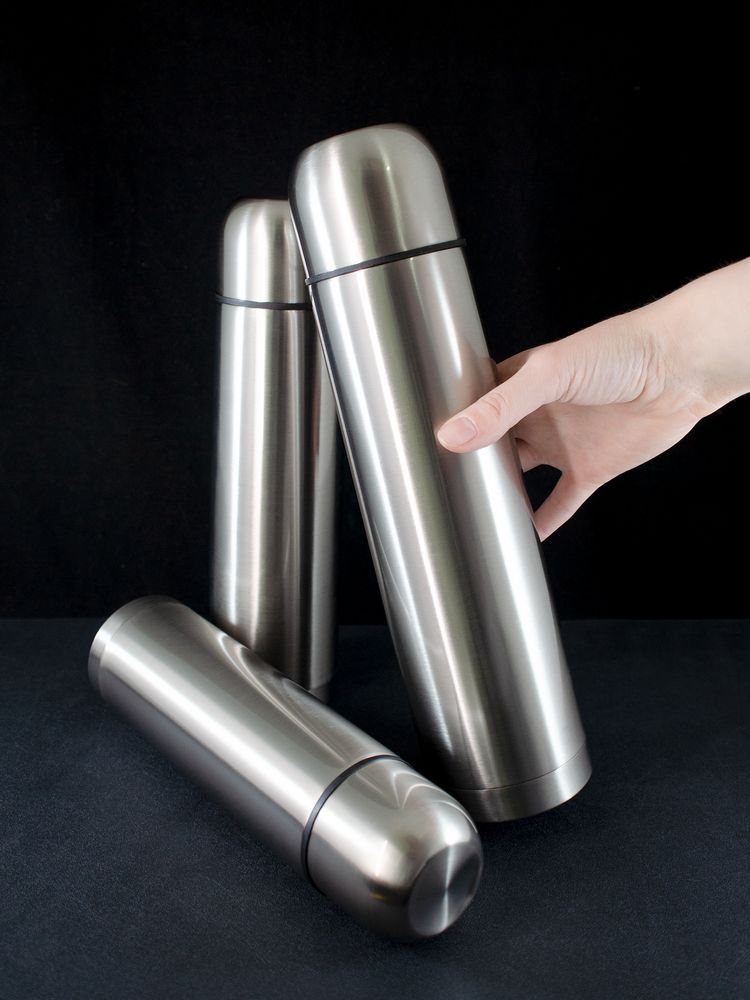 ТЕРМОС PLAIN 1000, СЕРЕБРИСТЫЙ Термос PLAIN 1000, серебристый