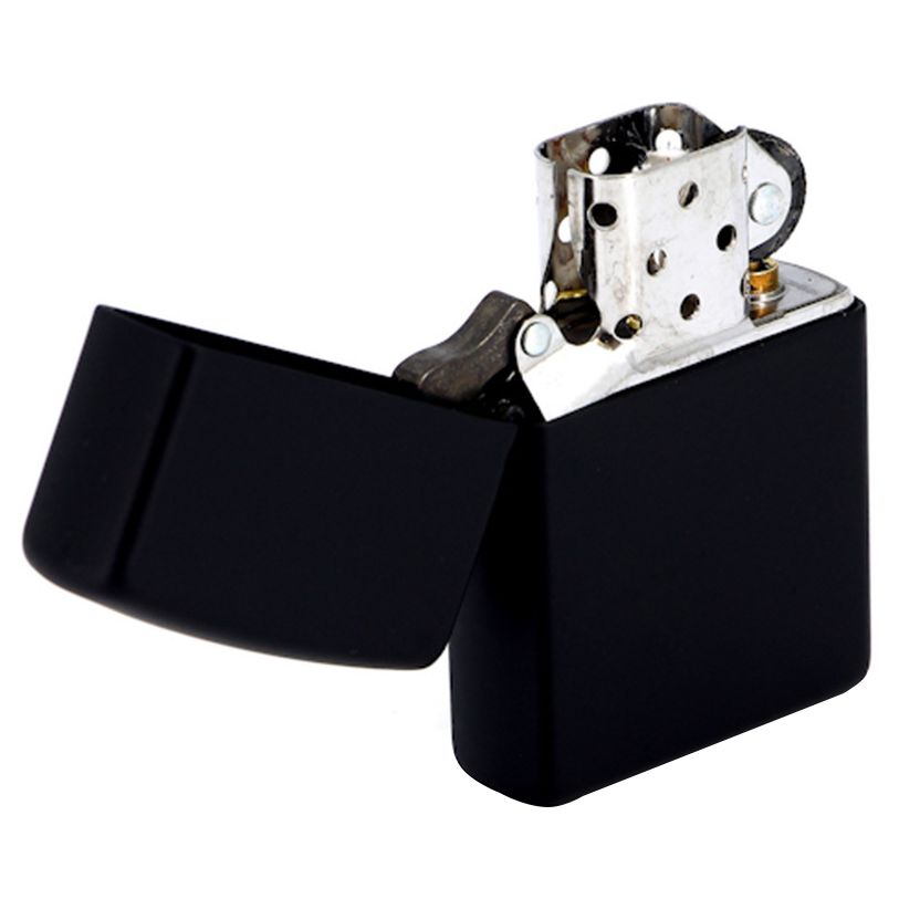 ЗАЖИГАЛКА ZIPPO CLASSIC MATTE, МАТОВАЯ ЧЕРНАЯ Зажигалка ZIPPO CLASSIC MATTE, матовая черная