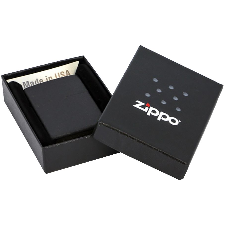 ЗАЖИГАЛКА ZIPPO CLASSIC MATTE, МАТОВАЯ ЧЕРНАЯ Зажигалка ZIPPO CLASSIC MATTE, матовая черная