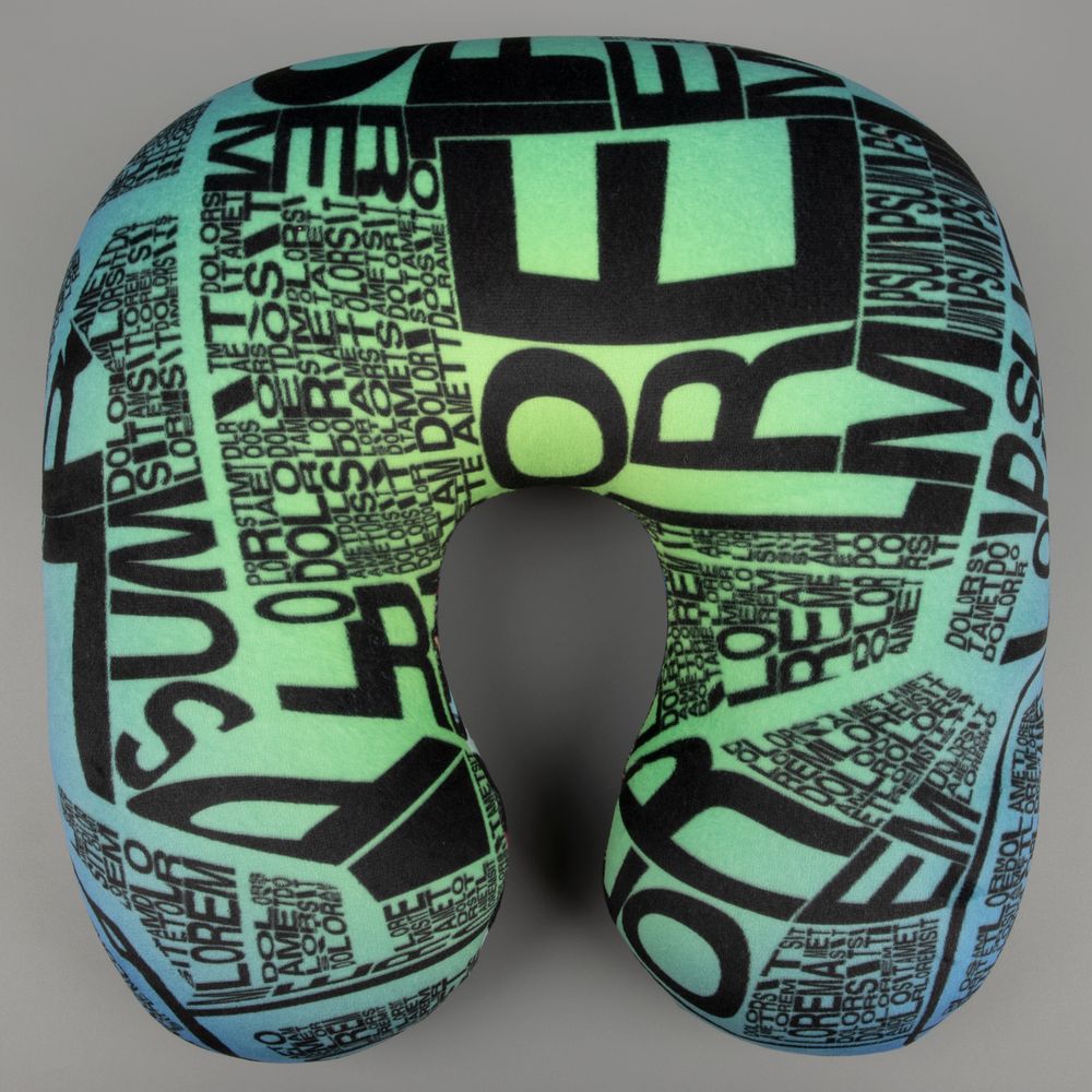 ПОДУШКА ДОРОЖНАЯ KOPF С ПЕЧАТЬЮ НА ЗАКАЗ Подушка дорожная KOPF с печатью на заказ