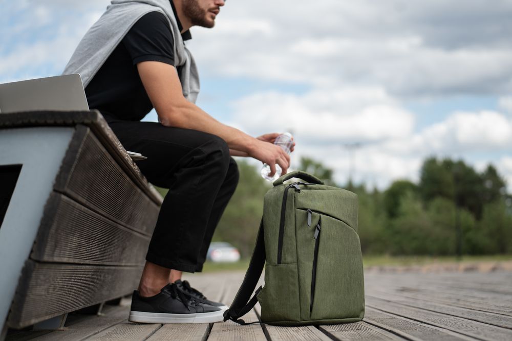 РЮКЗАК ДЛЯ НОУТБУКА ONEFOLD, ХАКИ Рюкзак для ноутбука ONEFOLD, хаки