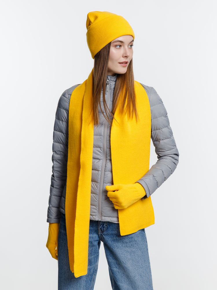 ШАРФ URBAN FLOW, ЖЕЛТЫЙ Шарф URBAN FLOW, желтый