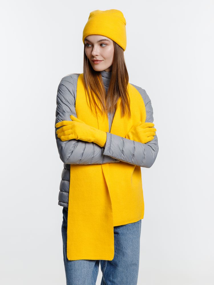 ШАРФ URBAN FLOW, ЖЕЛТЫЙ Шарф URBAN FLOW, желтый