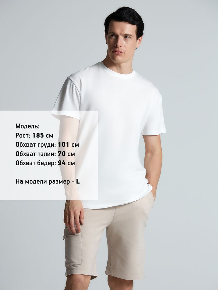 ФУТБОЛКА УНИСЕКС T-BOLKA 140, БЕЛАЯ (БЕЛОСНЕЖНАЯ), РАЗМЕР M Футболка унисекс T-BOLKA 140, белая (белоснежная), размер M