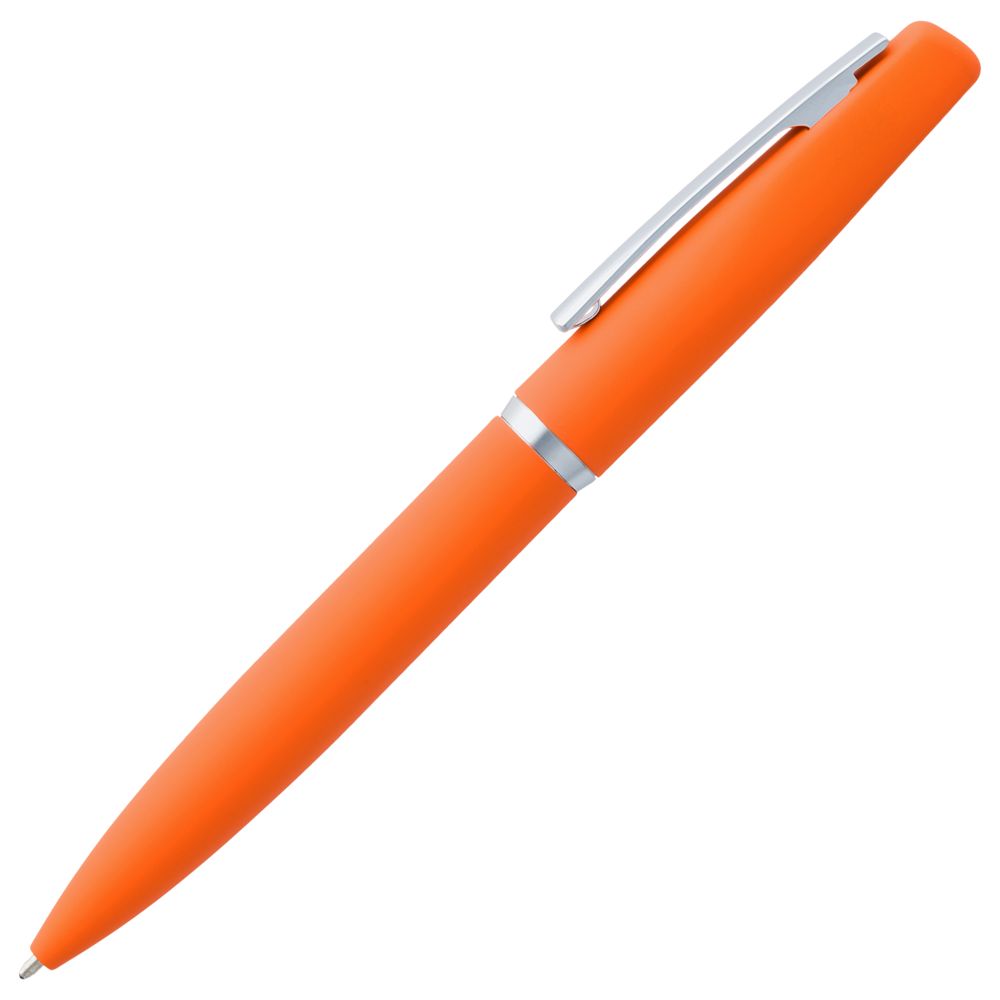 РУЧКА ШАРИКОВАЯ BOLT SOFT TOUCH, ОРАНЖЕВАЯ Ручка шариковая BOLT SOFT TOUCH, оранжевая