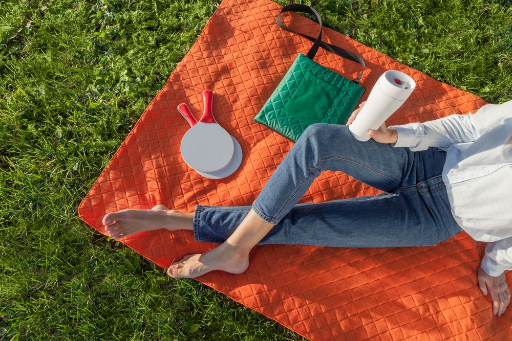 ПЛЕД ДЛЯ ПИКНИКА COMFY, СИНИЙ Плед для пикника COMFY, синий
