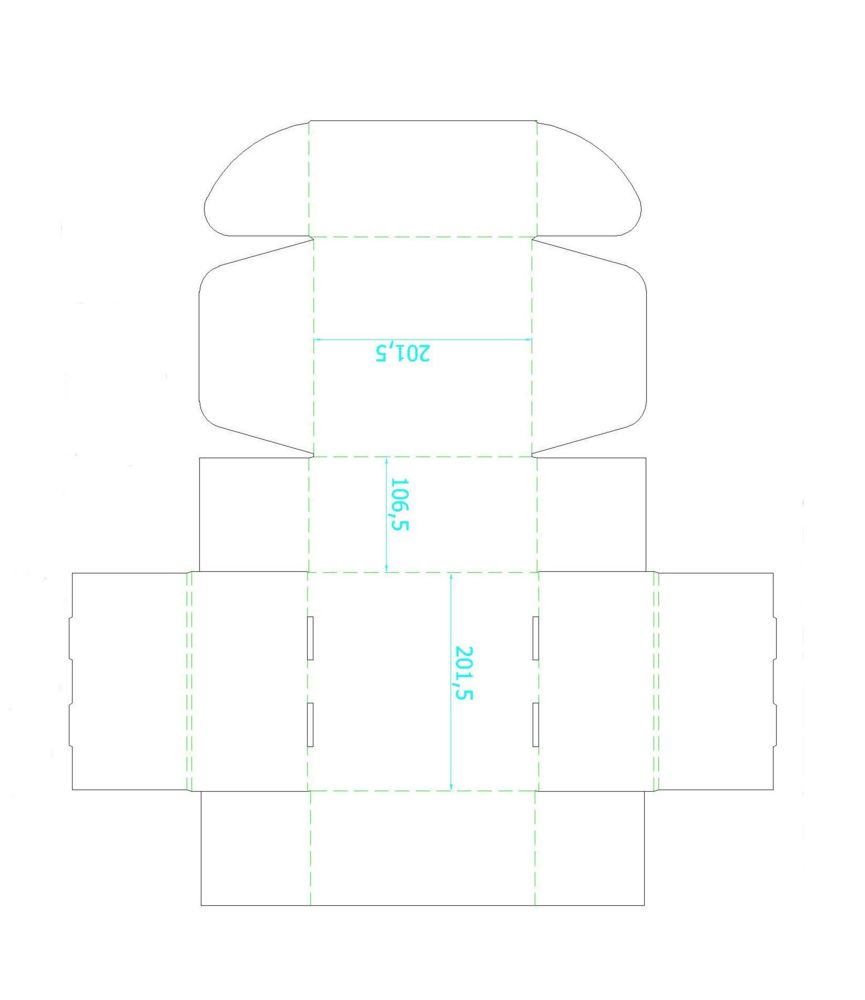 КОРОБКА MEDIO, БЕЛАЯ Коробка MEDIO, белая