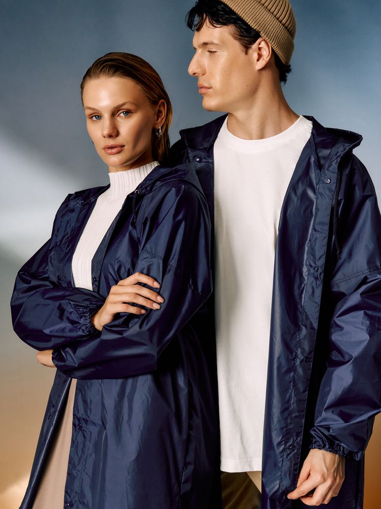 ДОЖДЕВИК УНИСЕКС RAINMAN ТЕМНО-СИНИЙ, РАЗМЕР XS Дождевик унисекс RAINMAN темно-синий, размер XS