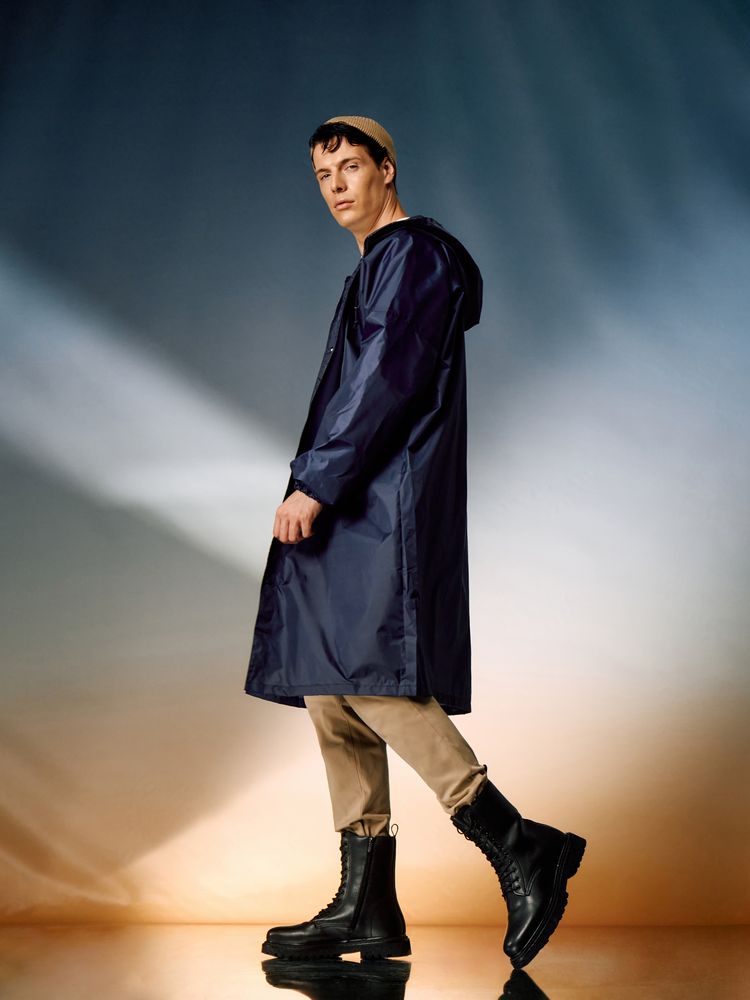 ДОЖДЕВИК УНИСЕКС RAINMAN ТЕМНО-СИНИЙ, РАЗМЕР XS Дождевик унисекс RAINMAN темно-синий, размер XS