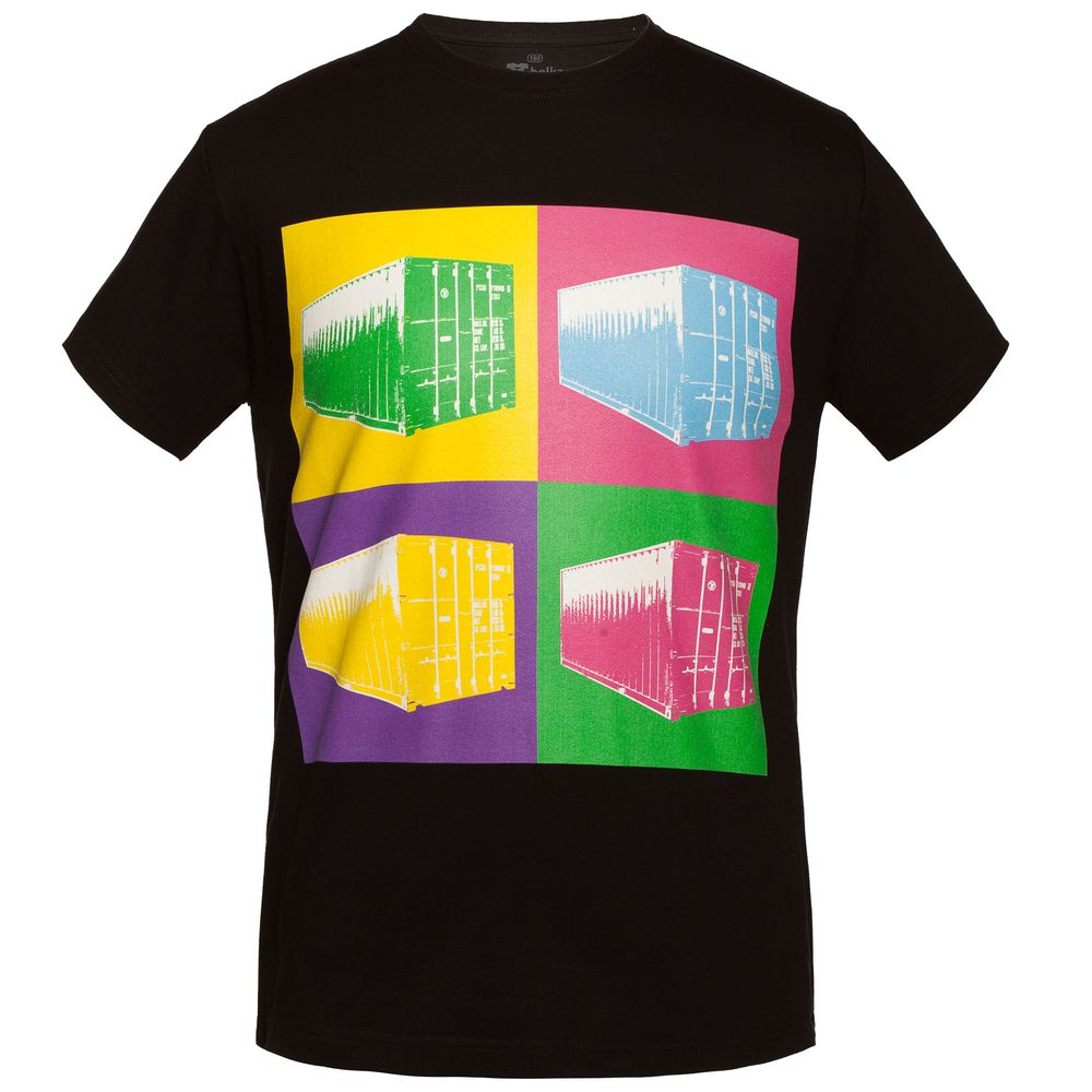 ФУТБОЛКА LOGICART, ЧЕРНАЯ, РАЗМЕР S Футболка LOGICART, черная, размер S