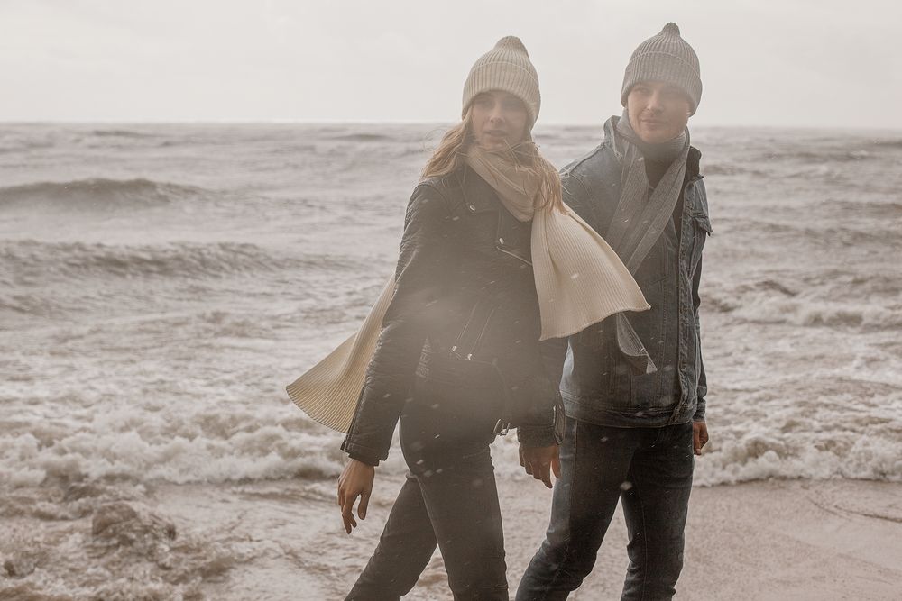 ШАРФ STOUT, СЕРЫЙ МЕЛАНЖ Шарф STOUT, серый меланж