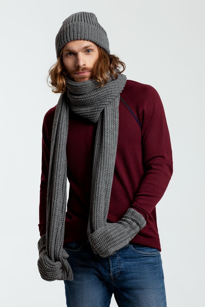 ШАРФ NORDKYN, СЕРЫЙ Шарф NORDKYN, серый