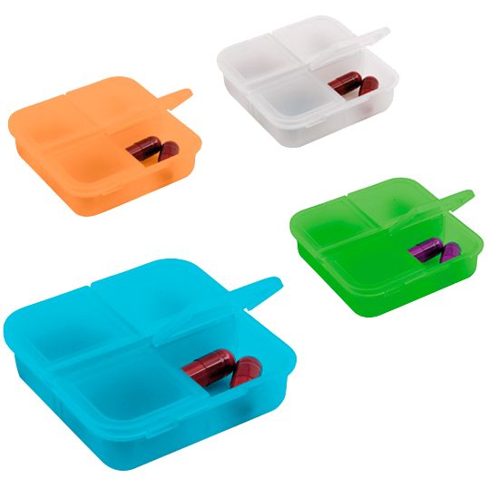 ТАБЛЕТНИЦА GESUND, ОРАНЖЕВАЯ Таблетница GESUND, оранжевая