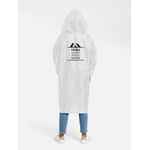 Дождевик «Невыносимая», белый, размер L