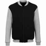 Бомбер COLLEGE черный, размер L