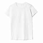 Футболка женская T-BOLKA LADY, белая (теплый оттенок), размер XL