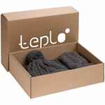 Набор HEAT TRICK, темно-серый меланж, размер L