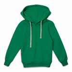 Толстовка с капюшоном детская KIRENGA KIDS, зеленая, 10 лет