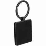 Брелок GUN METAL SQUARE, графитовый