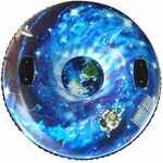 Санки ватрушки с пластиковыми ручками