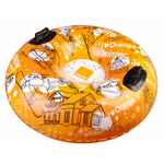 Санки ватрушки с пластиковыми ручками