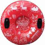 Санки ватрушки с пластиковыми ручками