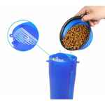 Бутылки со складными мисками для животных