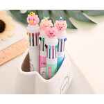 Многоцветные ручки с индивидуальным ПВХ навершием