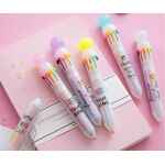 Многоцветные ручки с индивидуальным ПВХ навершием