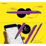 Ручки с полимерной наклейкой, пластиковые