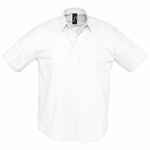 Рубашка мужская с коротким рукавом BRISBANE белая, размер L