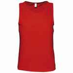 Майка мужская JUSTIN 150, красная, размер L